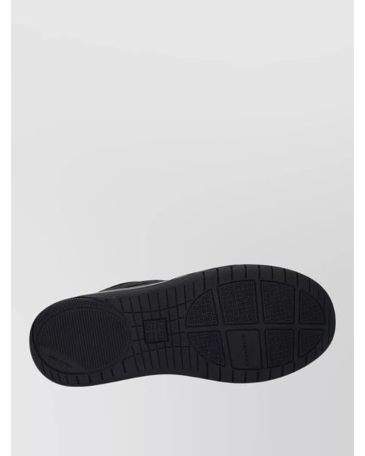 Givenchy Black Fabric Low-Top Sneakers for men