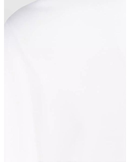 Herno White Long Sleeve Crew Neck Knit Top for men