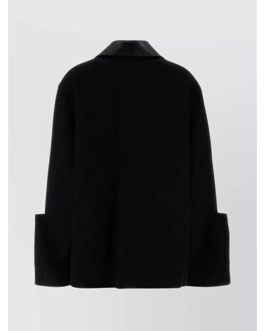 Jil Sander Black Wool Fitted Jacket
