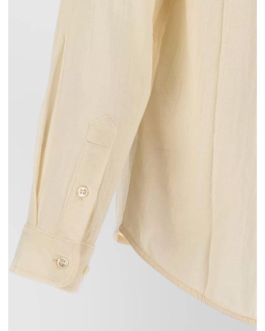 Séfr Natural Leo Shirt Button Down Collar Long Sleeves for men
