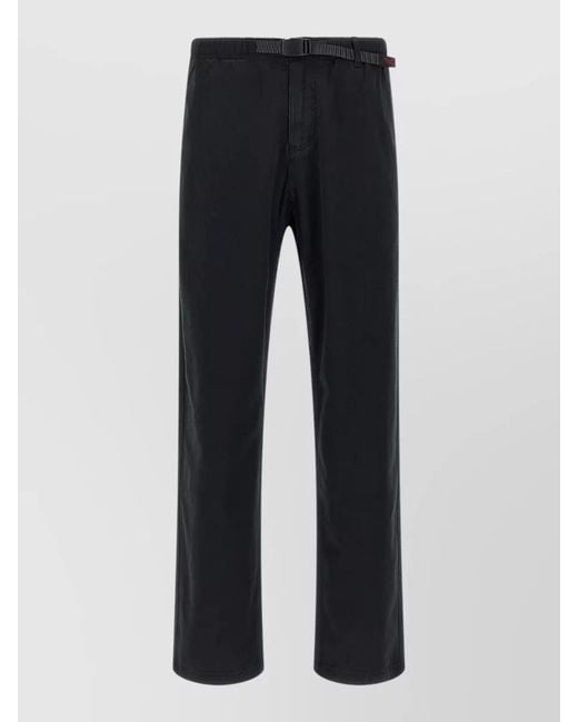 Gramicci Blue Tailored Pants Side Pockets Back Pocket for men