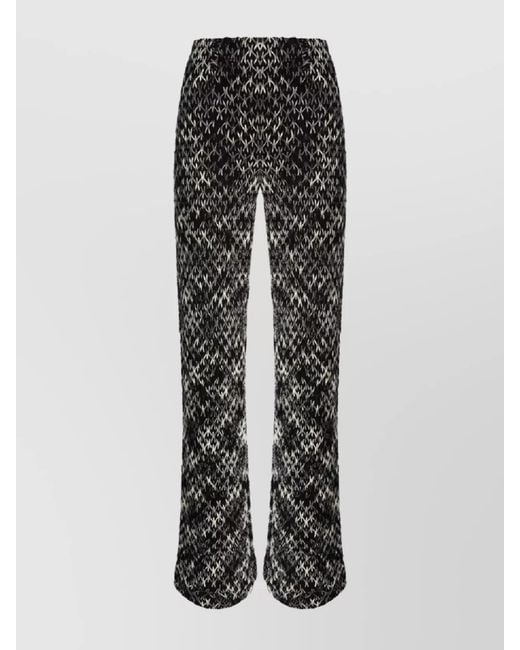 Missoni Black Flared Trousers