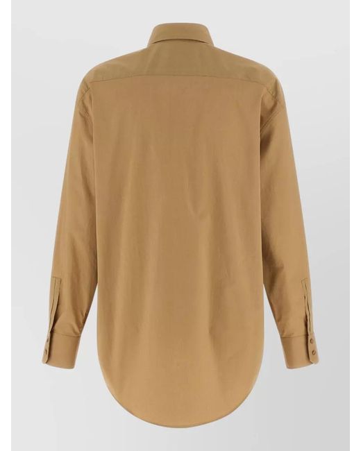Saint Laurent Natural Cassandre Shirt