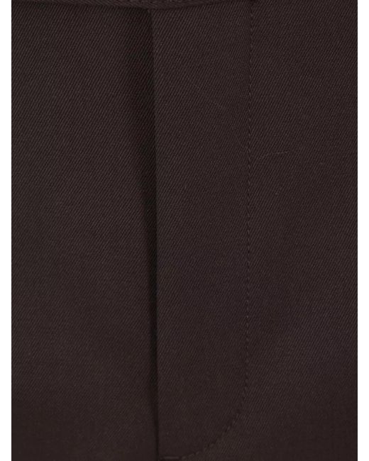 Prada Gray Wool Pants for men