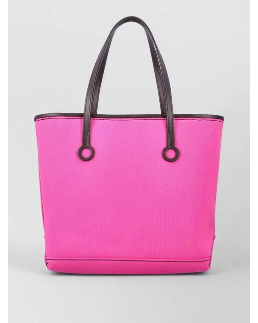 J.W. Anderson Pink Anchor Tote Small Canvas Tote Bag