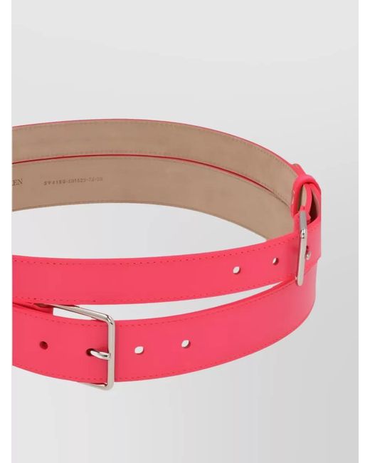 McQueen Pink Belt