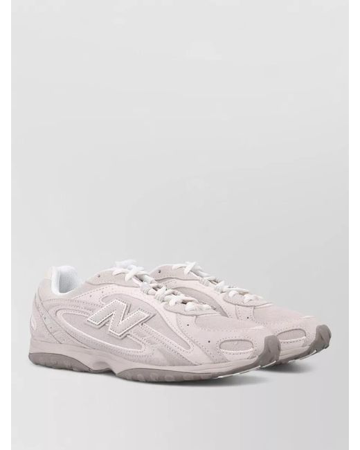New Balance Natural Leather Low-Top Sneakers