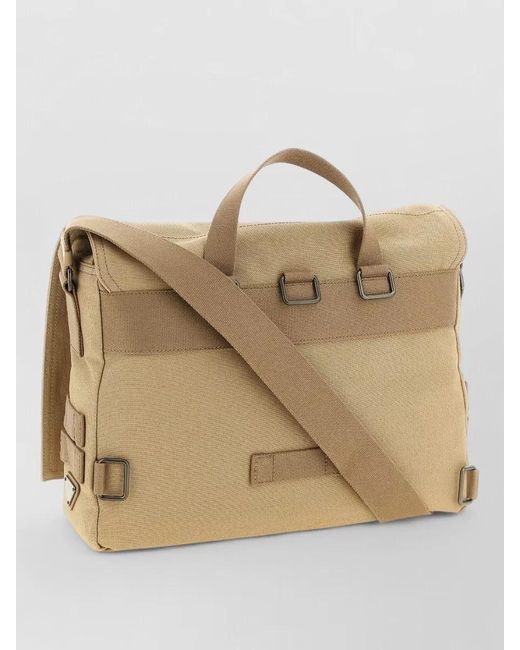 Prada Natural Canvas Shoulder Bag for men