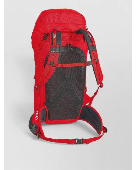 Camp Collection Red M30 Backpack Adjustable Straps Padded Back