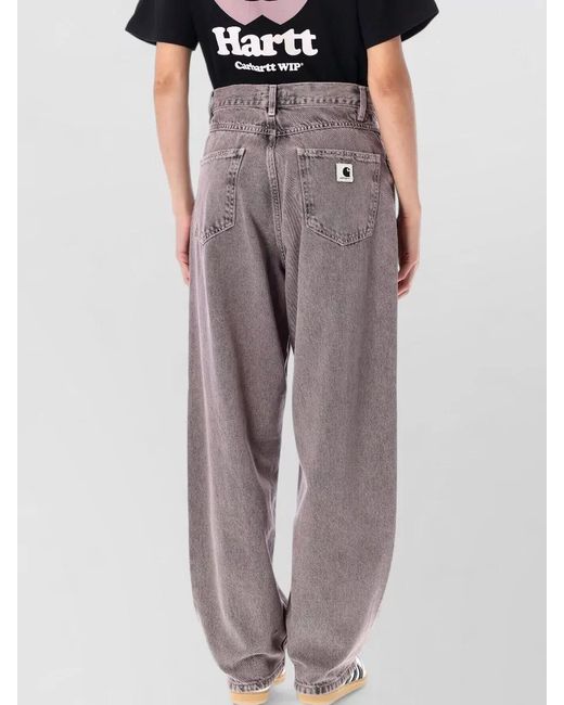 Carhartt Multicolor Denim High-Rise Wide-Leg Trousers