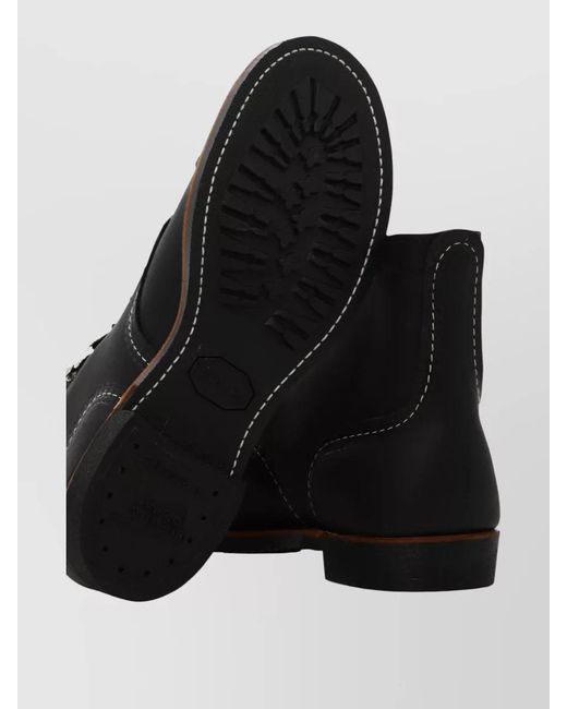Red Wing Black Iron Ranger Lace Up Ankle Boots for men
