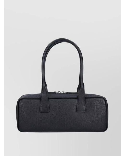 Staud Black Na Leather Shoulder Bag