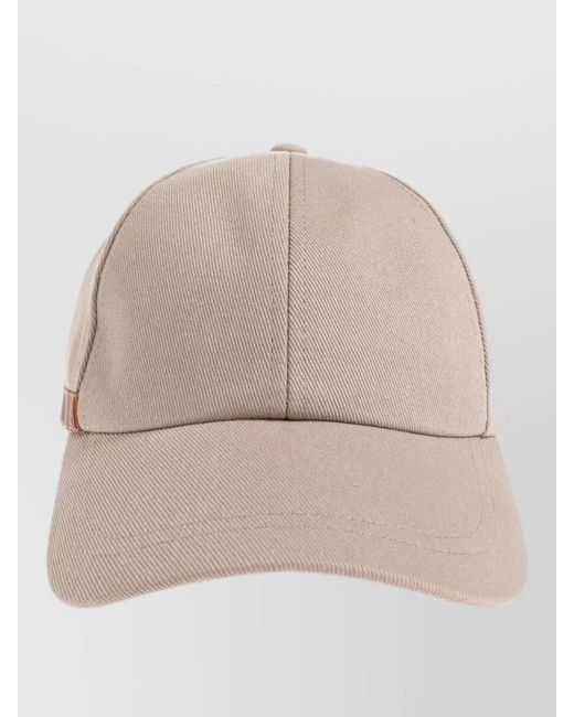 Paul Smith Natural Signature Stripe Cotton Baseball Cap for men