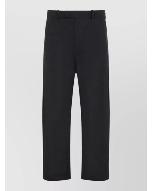 Craig Green Blue Uniform Wide Leg Trousers Tailored Design for men
