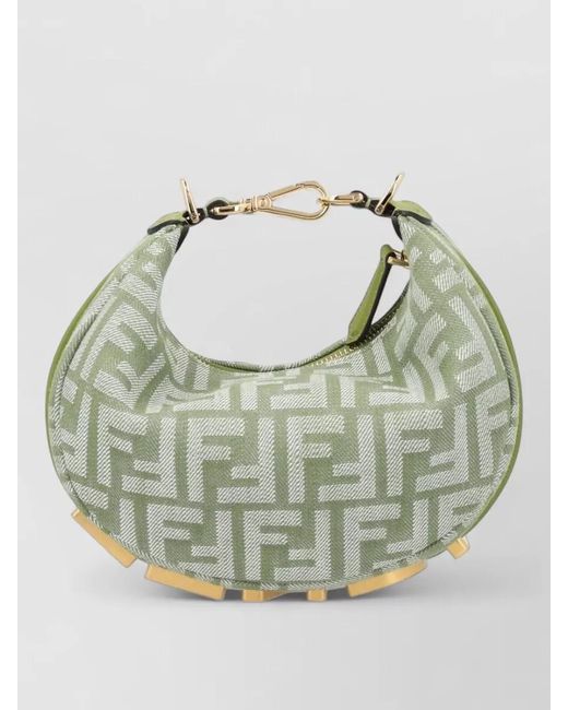 Fendi Metallic Mini Shoulder Bag
