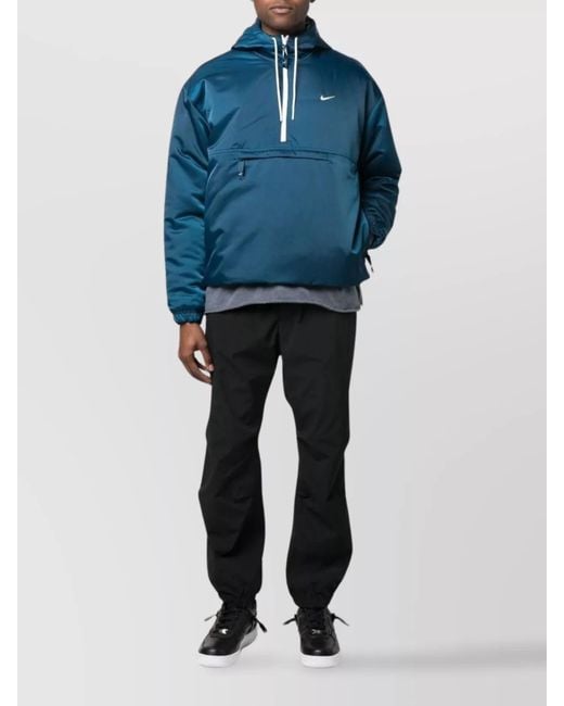 Nike Blue Hooded Jacket for men