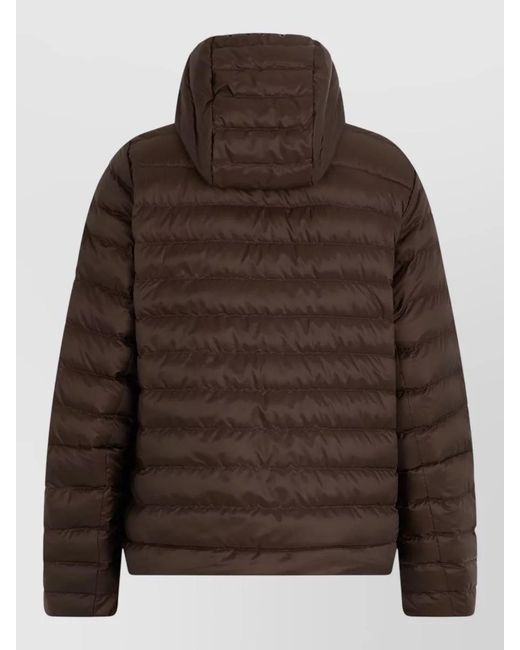 Canada Goose Brown Padded Jacket With Hood