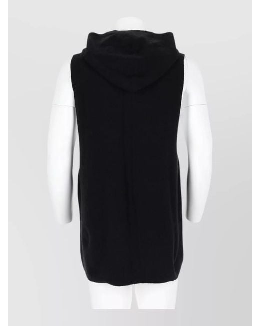 Rick Owens Black Cashmere Jumper for men