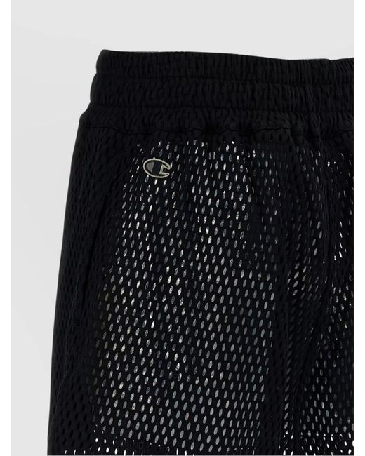 Rick Owens Black Cotton Bermuda Shorts
