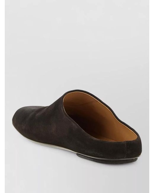 Marsèll Black Leather Sabots for men