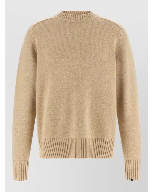 Extreme Cashmere Natural Number 520 Ordinary Crew Neck Sweater for men