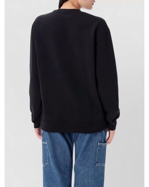 Carhartt Blue Cotton Blend Regular-Fit Sweatshirt