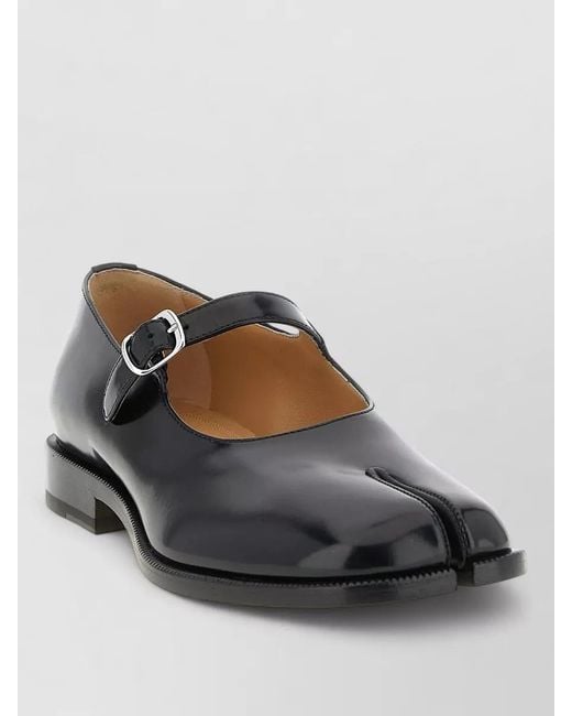 Maison Margiela Black City Tabi Mary Jane Split Toe for men