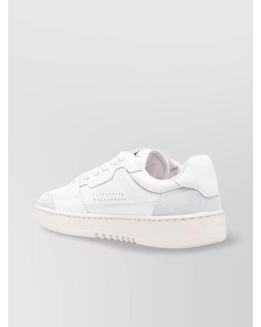 Axel Arigato White Leather Low-Top Sneakers