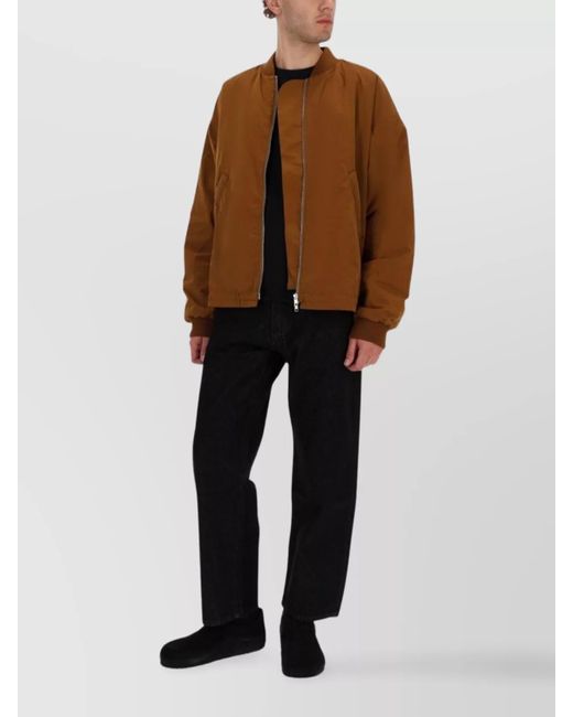 YMC Basement Bomber Jacket in Brown for Men | Lyst UK