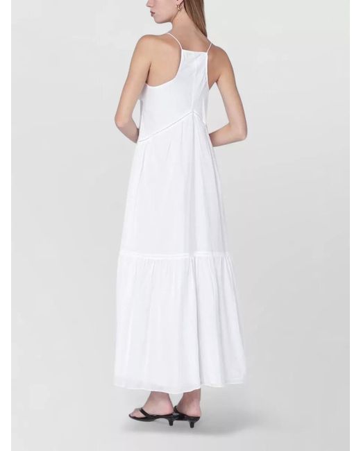 Isabel Marant White Vasma Cottonvoile Dress