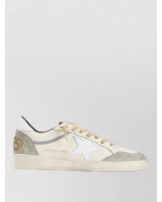 Golden Goose Deluxe Brand Natural Leather Low-Top Sneakers for men