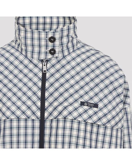 Prada Gray Blouson Jacket