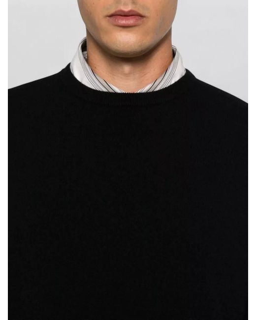 Extreme Cashmere Black Crewneck Cashmere Knit Sweater