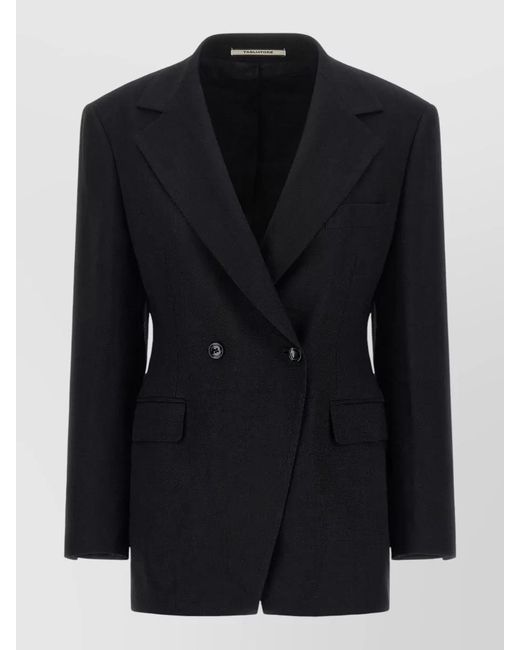Tagliatore Black Double Breasted Astra Tailoring Dress