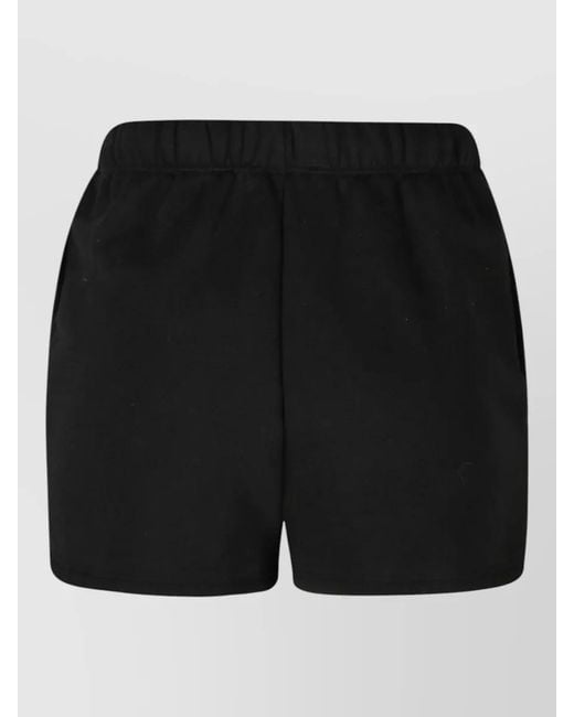 IRO Black Lounge Underwear Shorts Elastic Waistband Design