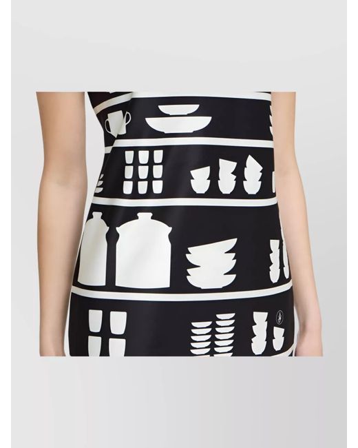 J.W. Anderson Black Mini Shift Dress