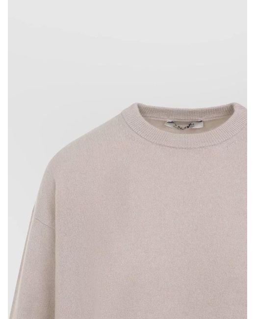 Max Mara Multicolor Cashmere Wool Boxy-Fit Jumper