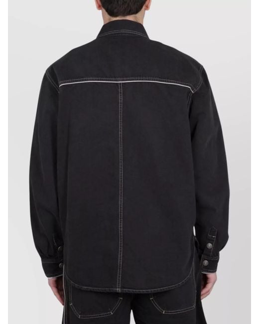 Isabel Marant Black Pascuale Denim Jacket for men