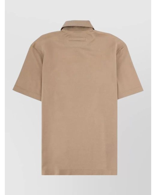 Zegna Natural Regular-Fit Polo Shirt for men