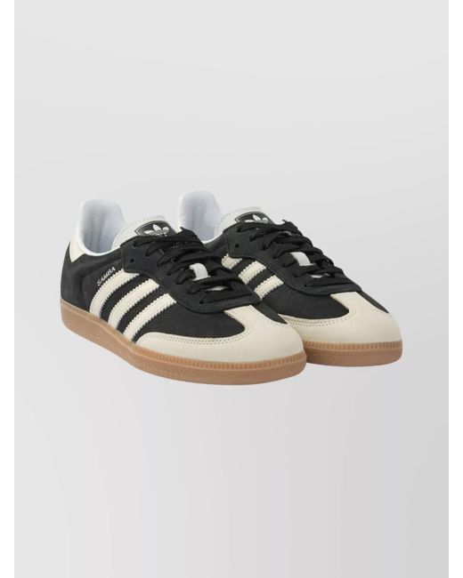 Adidas Originals Multicolor Leather Low-Top Sneakers for men