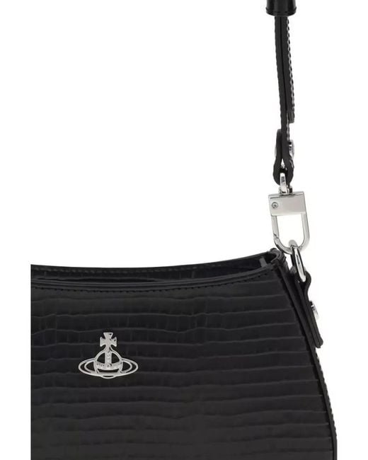 Vivienne Westwood White Tasha Leather Shoulder Bag