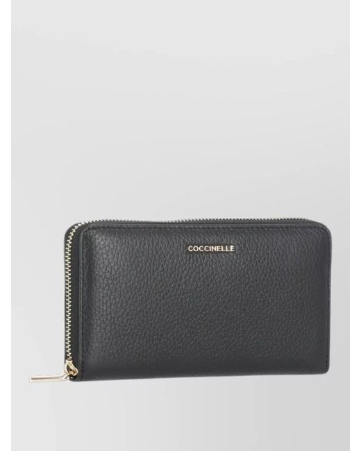Coccinelle Gray Leather Wallet