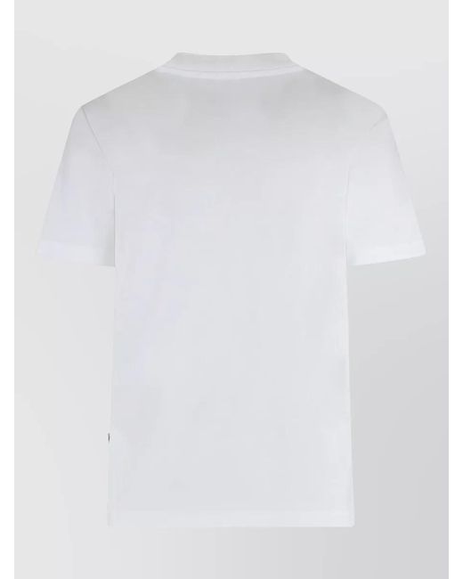 Just Cavalli Blue Cotton Printed Short-Sleeve T-Shirt