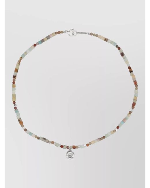 Isabel Marant Natural Stone Necklace for men