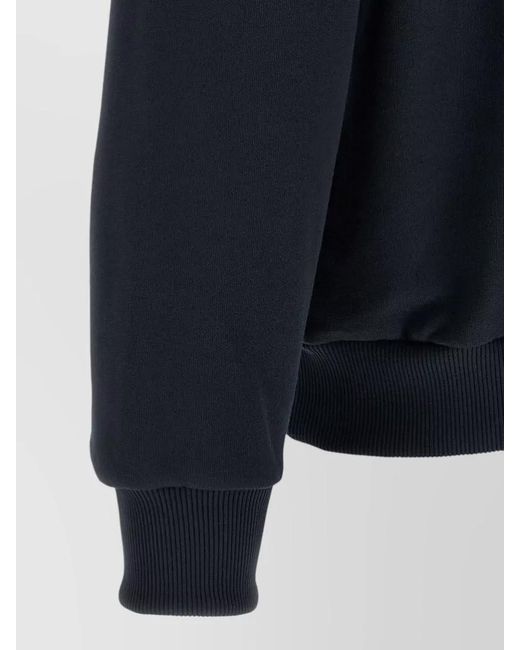Lacoste Blue Hooded Sweatshirt Logo Detail Front Pocket for men