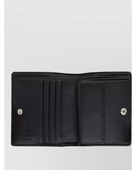Vivienne Westwood Black Billfold Purse