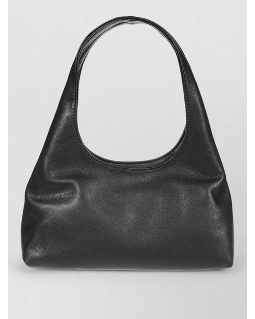 A.P.C. Black Rectangular Bag Featuring Adjustable Shoulder Strap