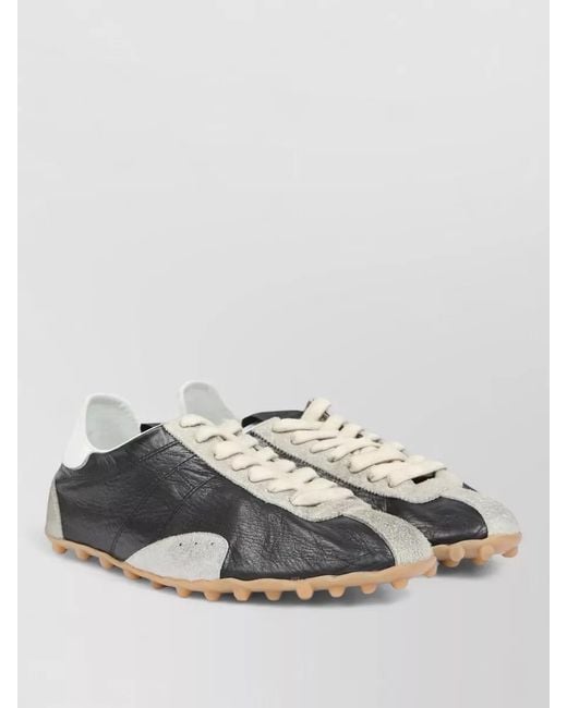 Maison Margiela Multicolor Leather Low-Top Sneakers for men