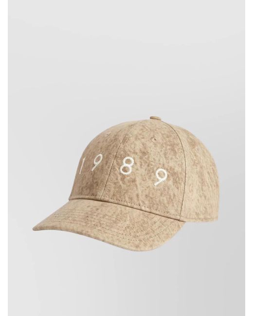 1989 STUDIO Natural Denim Baseball Cap for men