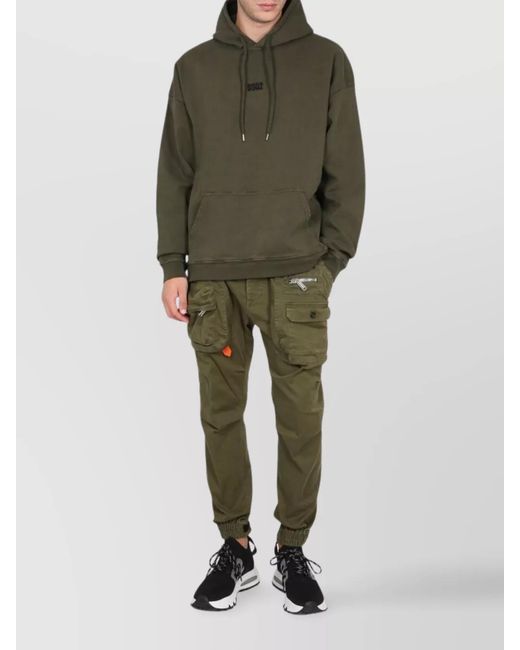 DSquared² Multicolor Cotton Hoodie for men